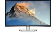 DELL Monitor 32" S3221QSA, UHD, VA, 60Hz, 4ms, 300cd/m2, 3000:1, zakrivljeni, crno/sivi